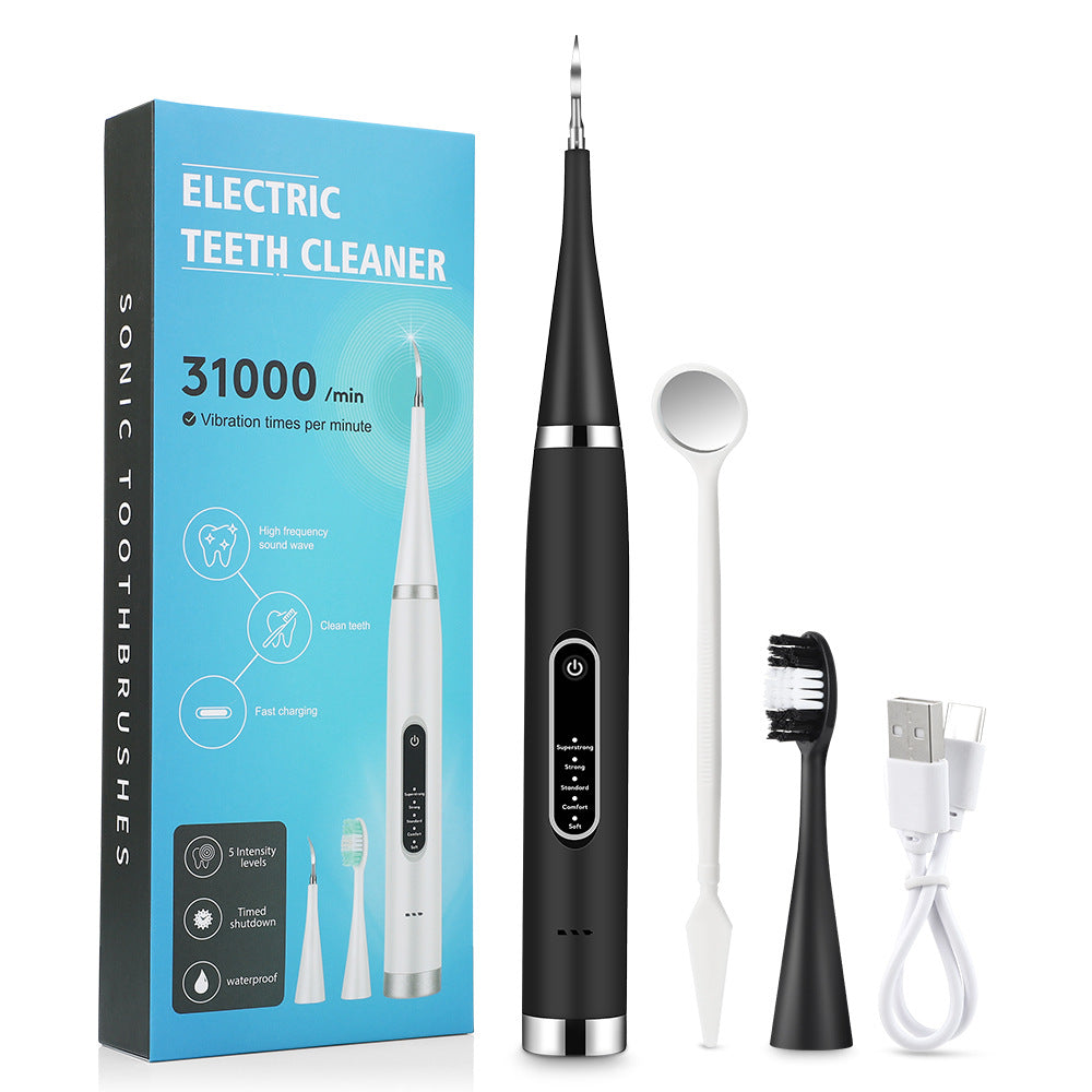 Travel-Ready Electric Toothbrush & Tartar Cleaner Kit