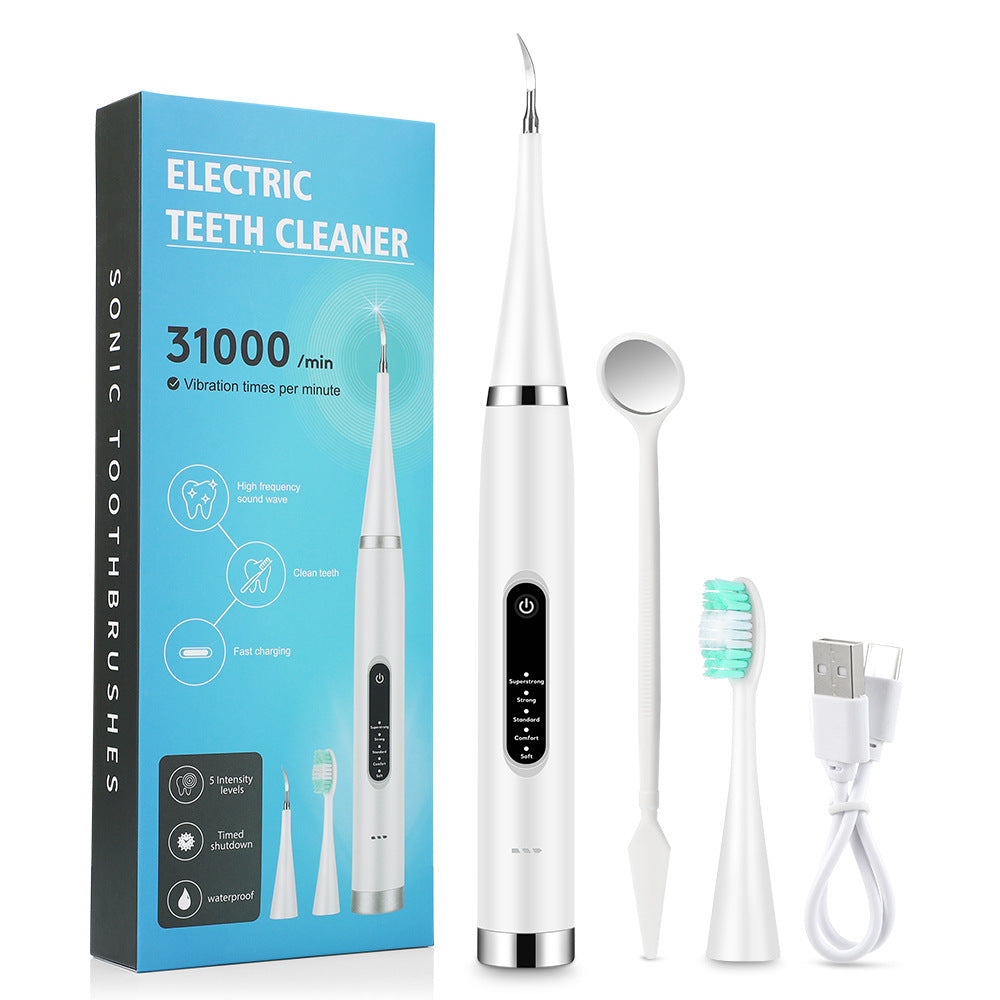 Travel-Ready Electric Toothbrush & Tartar Cleaner Kit