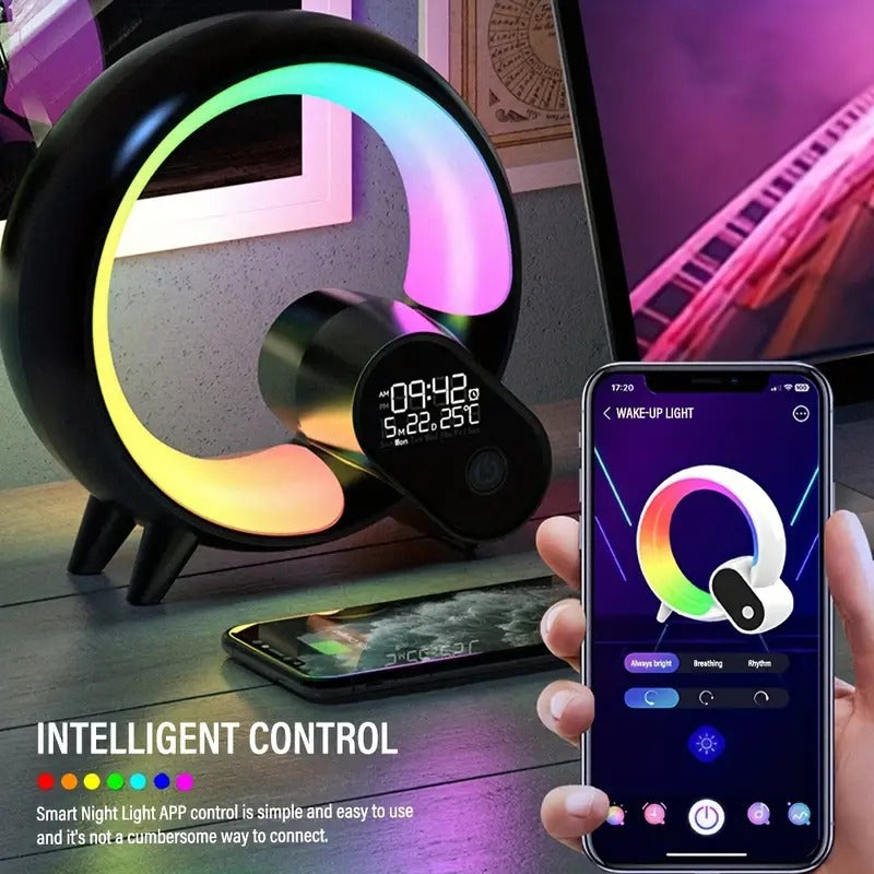 Sunrise Glow Alarm Clock — Bluetooth Speaker & Wake-Up Light