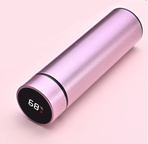 SmartTemp Stainless Insulated Mug — Smart Temperature Display