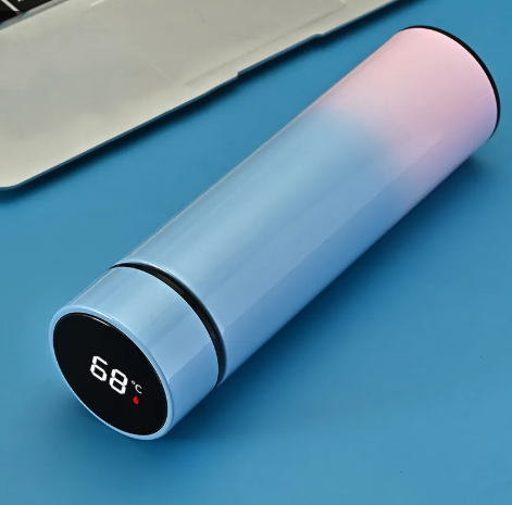 SmartTemp Stainless Insulated Mug — Smart Temperature Display