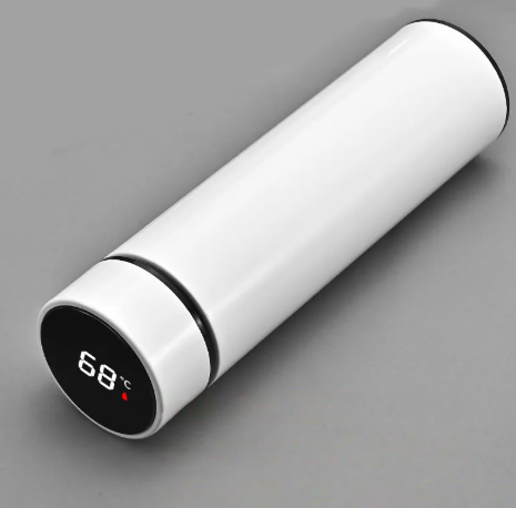 SmartTemp Stainless Insulated Mug — Smart Temperature Display