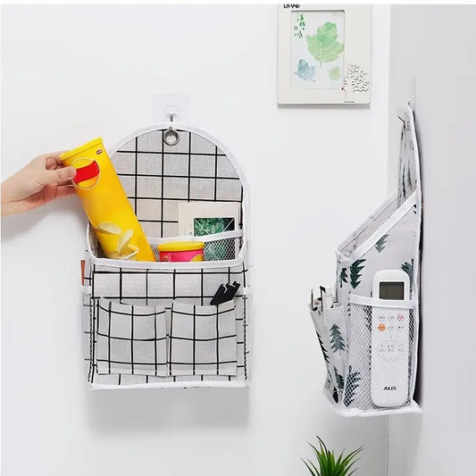 Wall Hanging Storage Organizer — Cotton, Door or Wall Mount