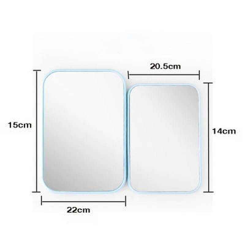 Sleek Desktop Vanity Mirror — 6 Colors, Dorm & Desk Ready