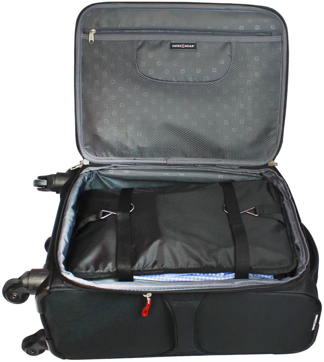 Three-Layer Hanging Travel Organizer Bag — Foldable & Expandable