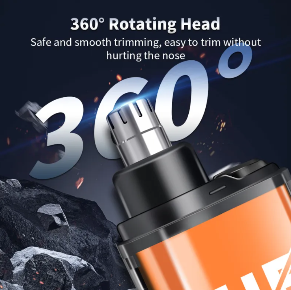 Compact Precision Electric Nose Hair Trimmer