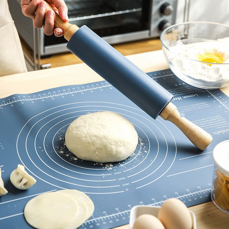 Non-Stick Rolling Pin & Baking Mat Set