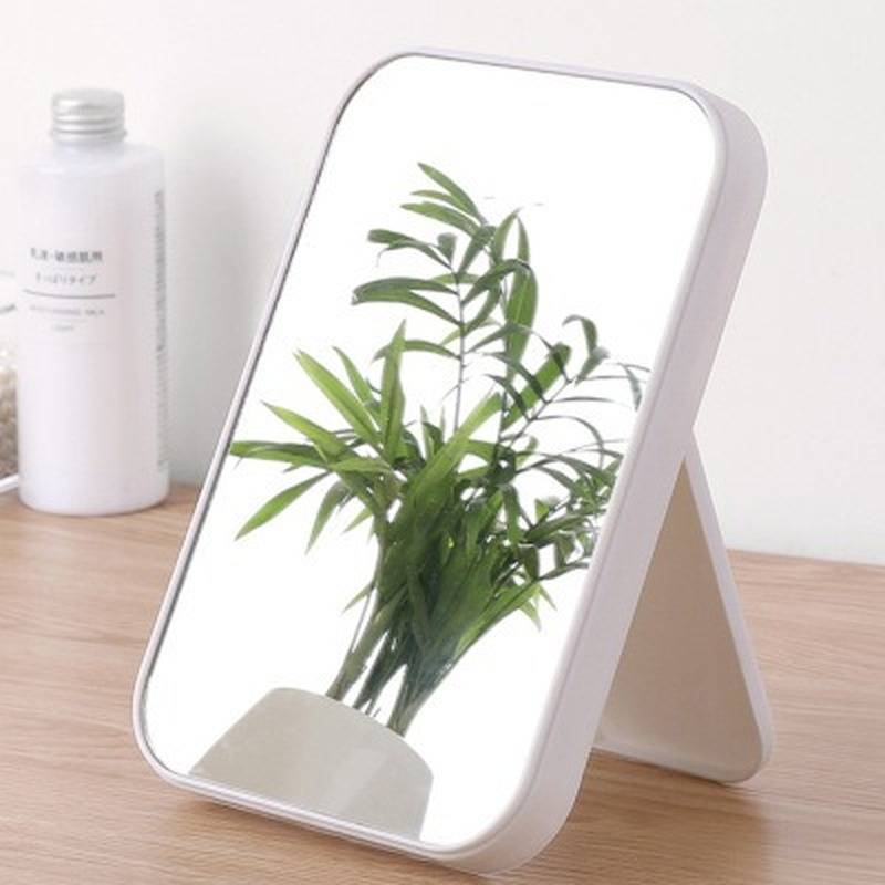 Sleek Desktop Vanity Mirror — 6 Colors, Dorm & Desk Ready