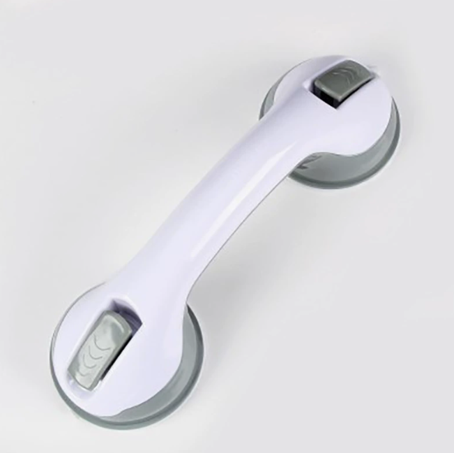 No-Drill Suction Cup Bathroom Grab Bar — Non-Slip Safety Grip
