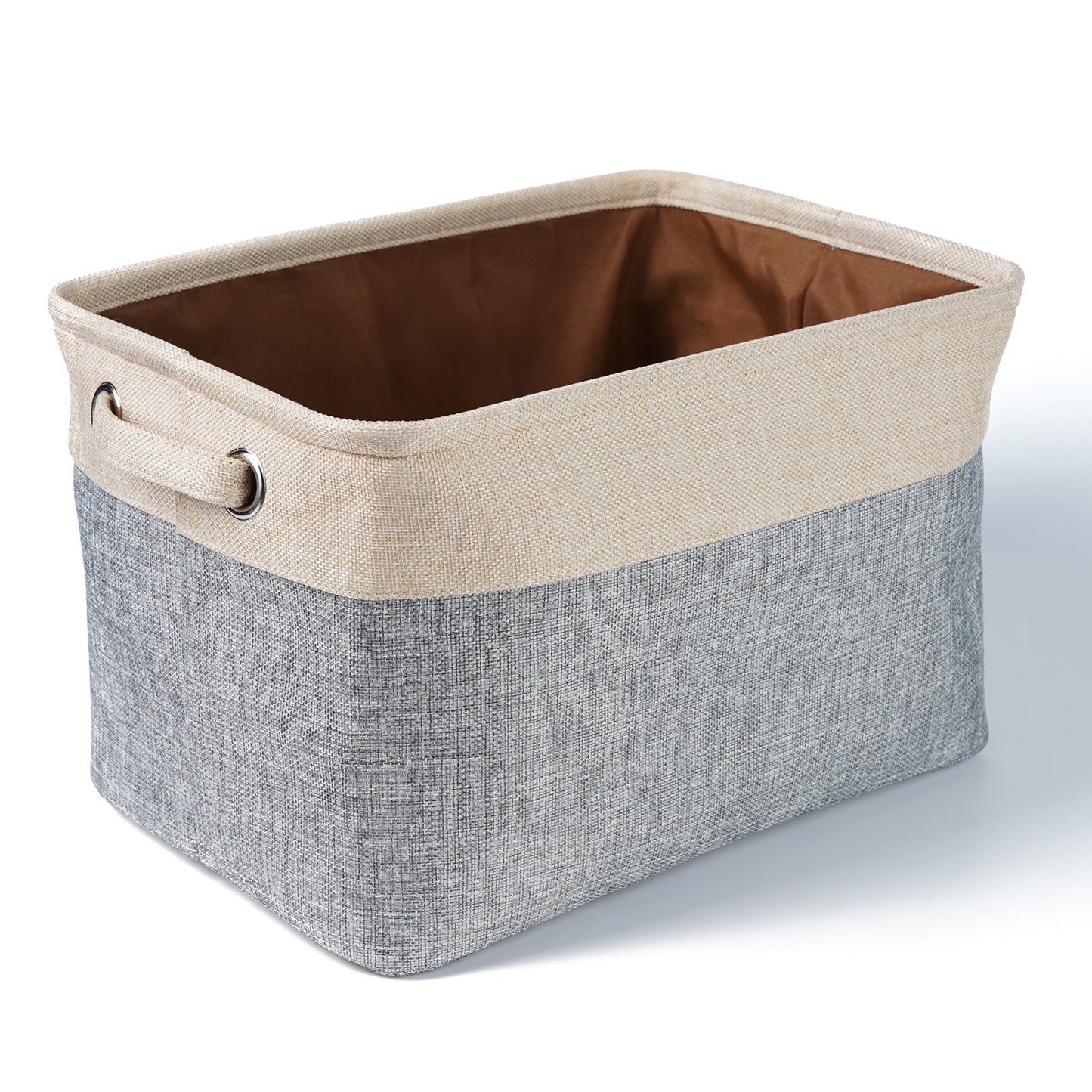 Collapsible Cotton Linen Storage Box — 6 Color Combinations