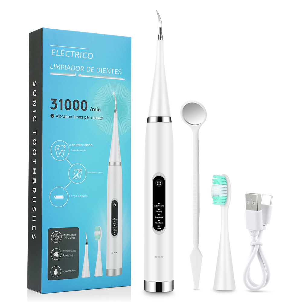 Travel-Ready Electric Toothbrush & Tartar Cleaner Kit