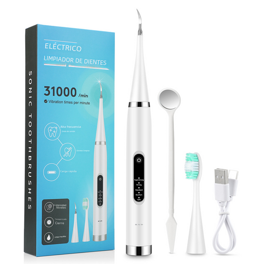Travel-Ready Electric Toothbrush & Tartar Cleaner Kit