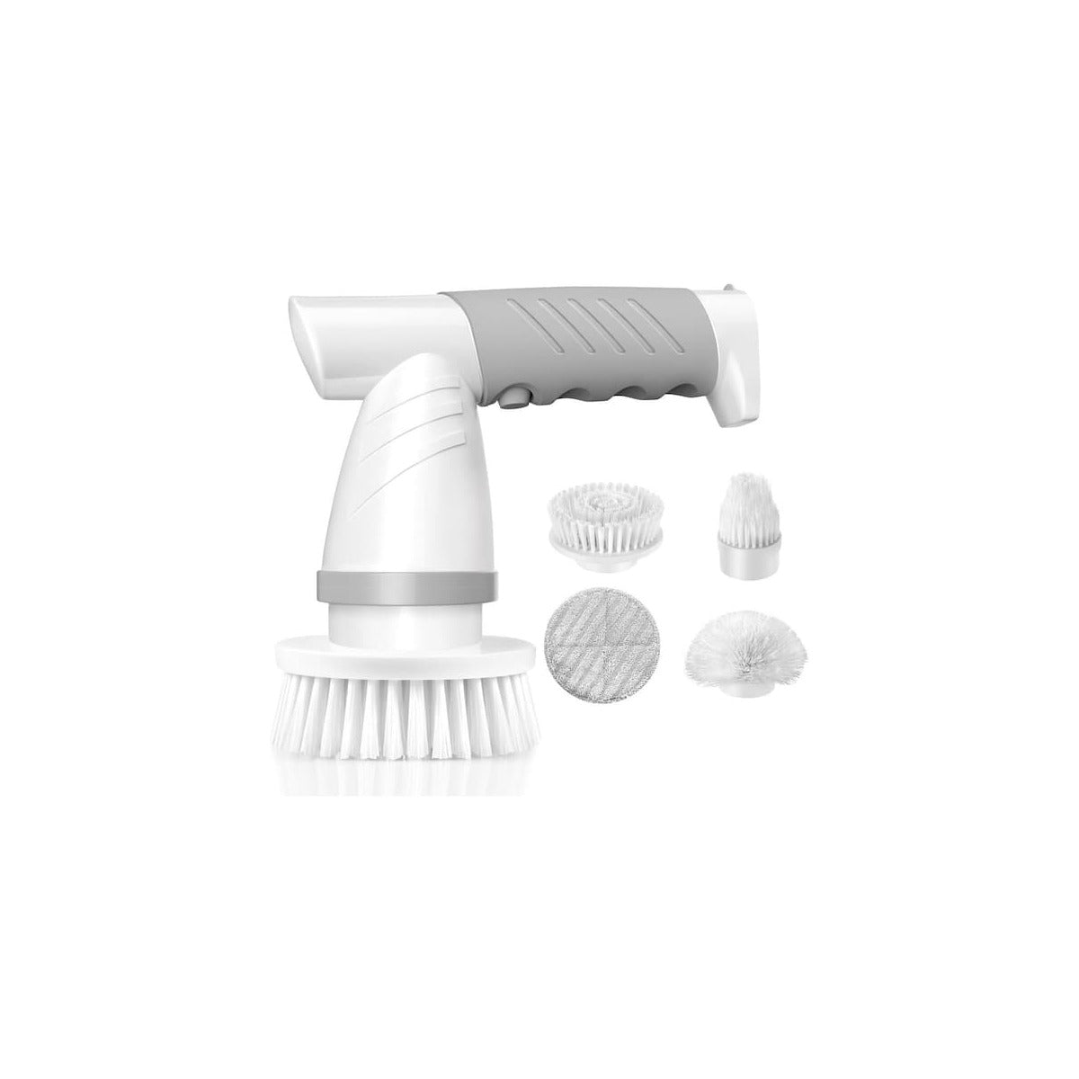 Electric Spin Scrubber - cordless power scrubber with 4 brush heads for bathroom tile and grout | HomeStock Co.