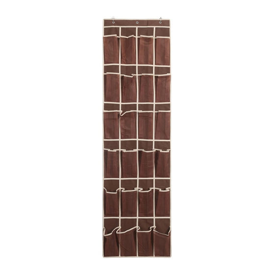 Over-Door Shoe & Accessory Organizer (24 Pockets)