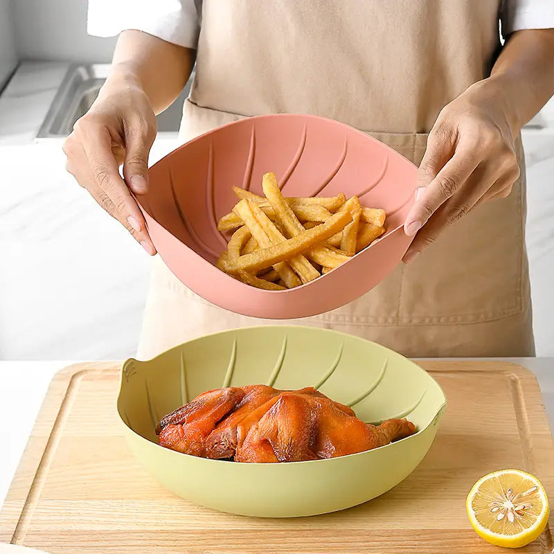 Reusable Silicone Air Fryer Liners — 10-Pack, BPA-Free